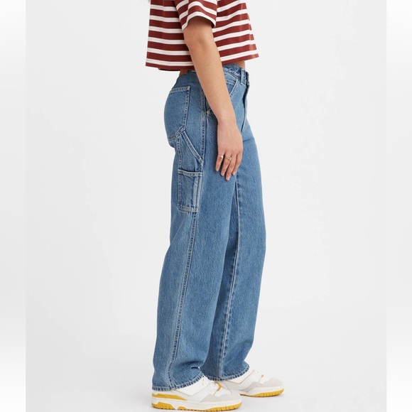 Levis Baggy Dad Utility Women’s Jeans - Picture 3 of 4